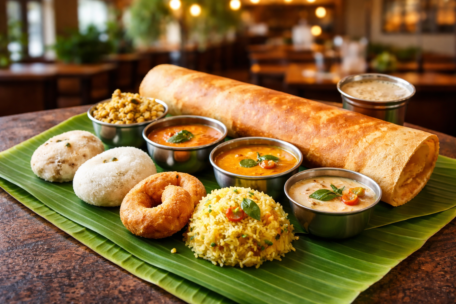 South Indian cuisine served in McKinney restaurant